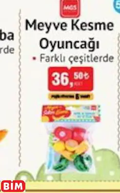 MGS MEYVE KESME OYUNCAĞI